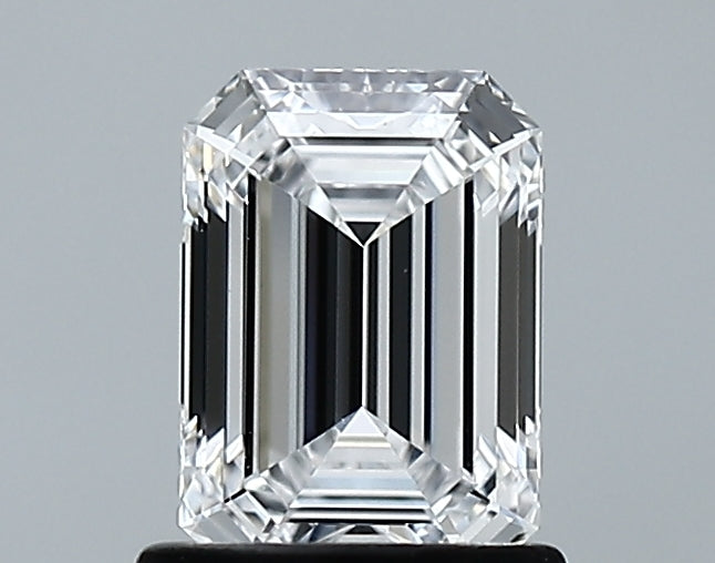 Lab-Grown 1.02 Carat Emerald Cut Diamond color D Clarity VS2 With GIA Certificate, precious stones, engagement diamonds