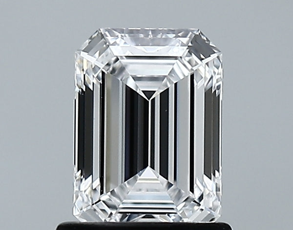 Lab-Grown 1.02 Carat Emerald Cut Diamond color D Clarity VS2 With GIA Certificate, precious stones, engagement diamonds
