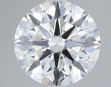 Lab-Grown 2.28 Carat Round Brilliant Diamond color E Clarity VS1 With GIA Certificate, precious stones, engagement diamonds