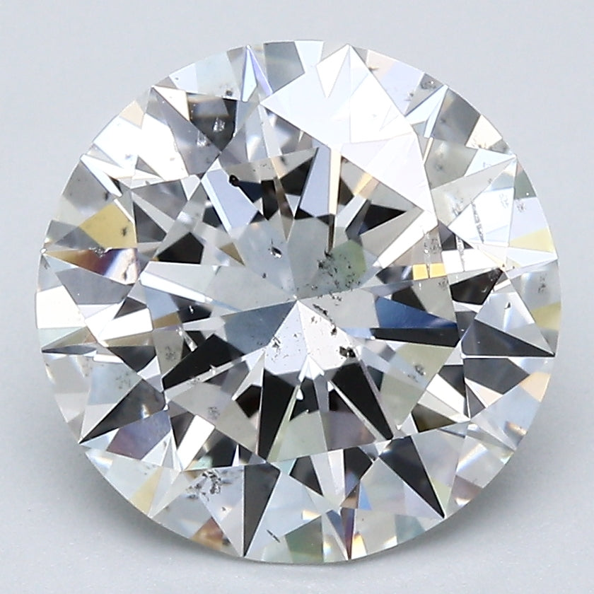 3.73 Carat Round Brilliant Natural Mined Diamond F Color SI2 Clarity With GIA Certificate, natural diamonds, precious stones, engagement diamonds