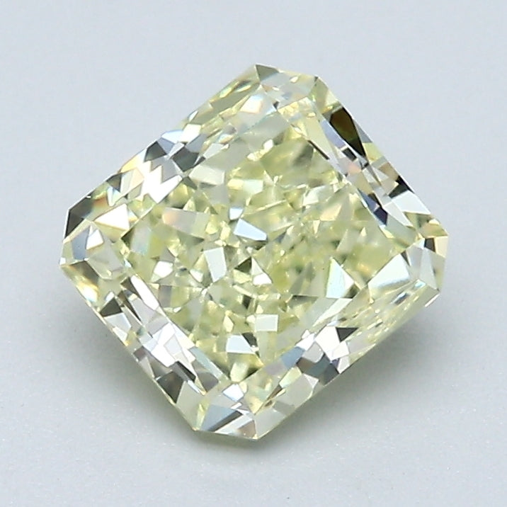 1.31 Carat Radiant Cut Natural Mined Diamond Fancy Light  Yellow Color VS1 Clarity With GIA Certificate, natural diamonds, precious stones, engagement diamonds