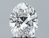 Lab-Grown 1.44 Carat Oval Shape Diamond color D Clarity VS1 With GIA Certificate, precious stones, engagement diamonds