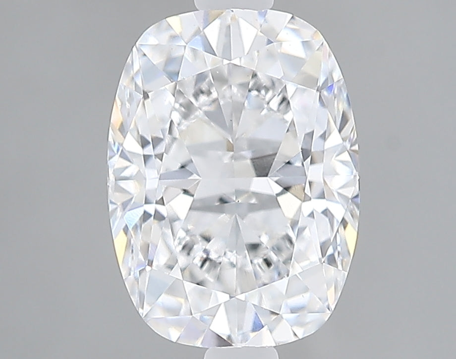 Lab-Grown 2.01 Carat Cushion Modified Brilliant Cut Diamond color D Clarity VS1 With GIA Certificate, precious stones, engagement diamonds