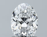 Lab-Grown 1.07 Carat Oval Shape Diamond color D Clarity VVS2 With GIA Certificate, precious stones, engagement diamonds