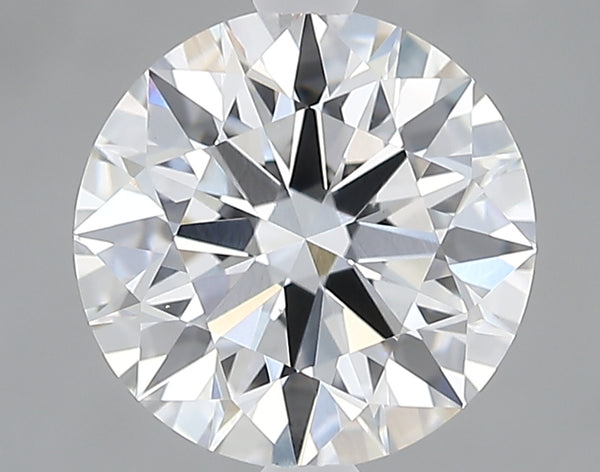 Lab-Grown 2.11 Carat Round Brilliant Diamond color E Clarity VVS2, precious stones, engagement diamonds