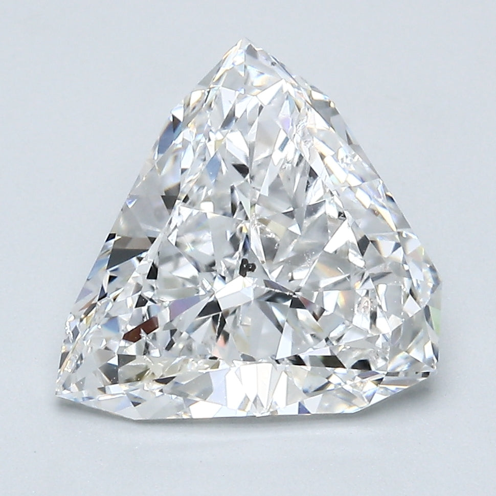 3.01 Carat Triangular Shape Natural Mined Diamond F Color SI2 Clarity With GIA Certificate, natural diamonds, precious stones, engagement diamonds