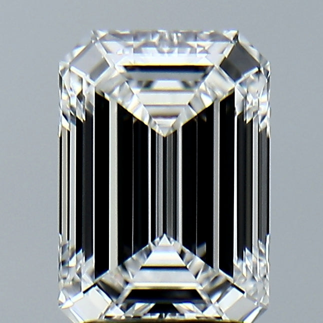 Lab-Grown 2.24 Carat Emerald Cut Diamond color E Clarity VS1, precious stones, engagement diamonds