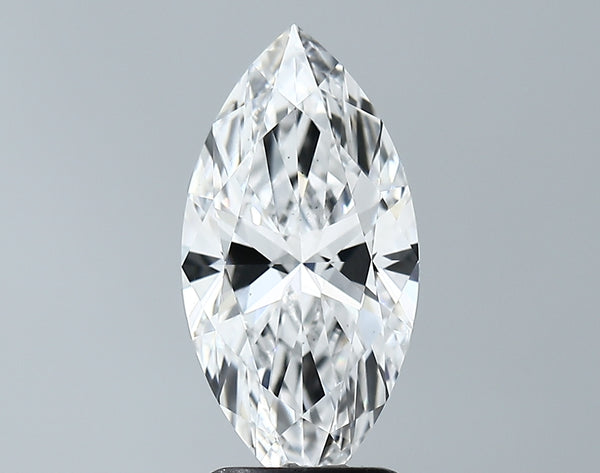 Lab-Grown 2.50 Carat Marquis Shape Diamond color D Clarity VS2 With GIA Certificate, precious stones, engagement diamonds