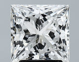 Lab-Grown 2.86 Carat Princess Cut Diamond color E Clarity VS2 With GIA Certificate, precious stones, engagement diamonds