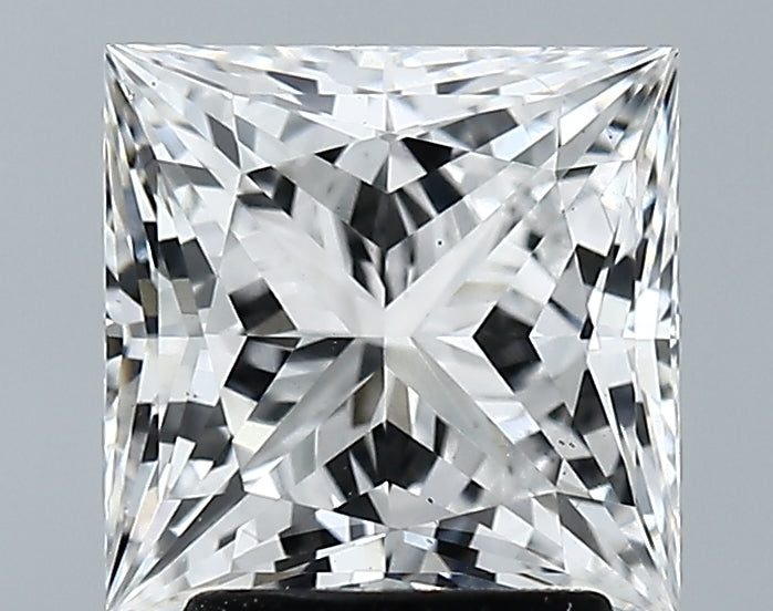 Lab-Grown 2.86 Carat Princess Cut Diamond color E Clarity VS2 With GIA Certificate, precious stones, engagement diamonds