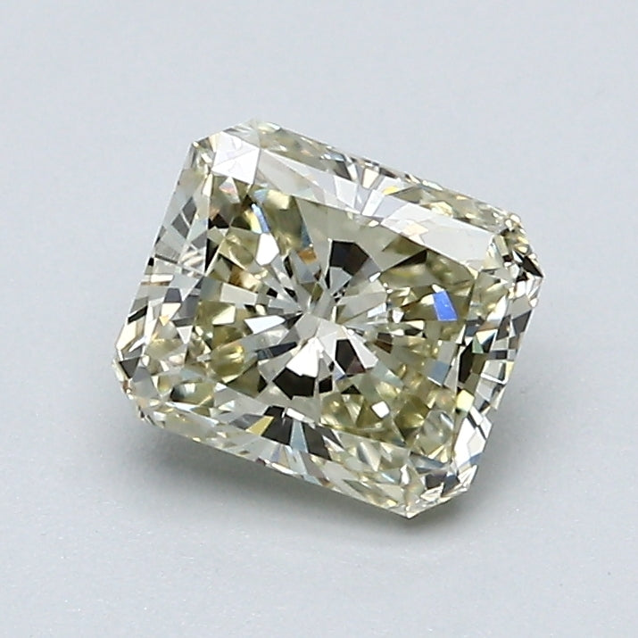 1.03 Carat Radiant Cut Natural Mined Diamond Fancy Light Yellow Green Color VS2 Clarity With GIA Certificate, natural diamonds, precious stones, engagement diamonds