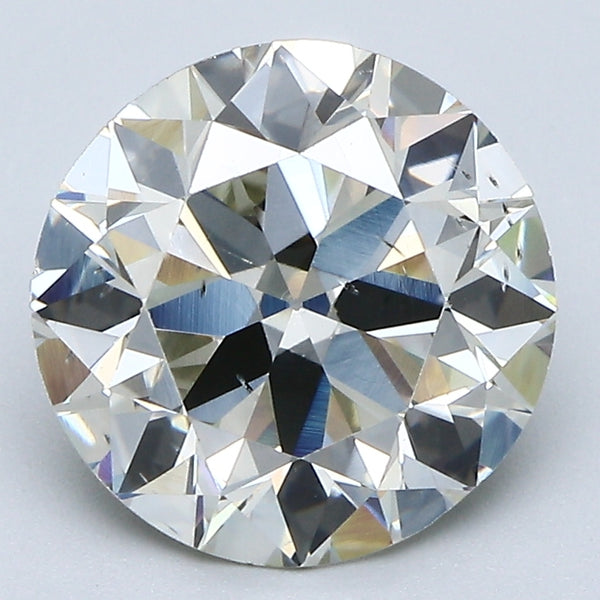 3.60 Carat Old European Cut Diamond color L Clarity SI2, natural diamonds, precious stones, engagement diamonds