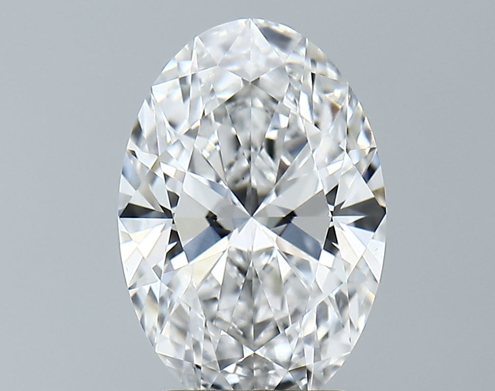 Lab-Grown 2.73 Carat Oval Shape Diamond color D Clarity VVS2 With GIA Certificate, precious stones, engagement diamonds
