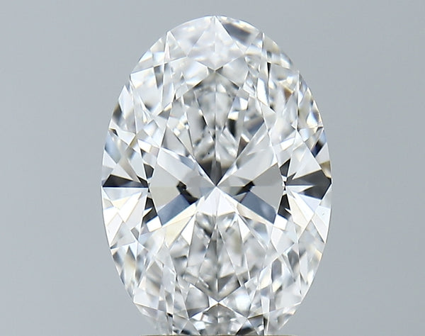 Lab-Grown 2.73 Carat Oval Shape Diamond color D Clarity VVS2 With GIA Certificate, precious stones, engagement diamonds