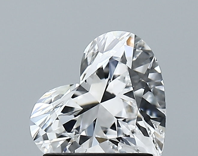 Lab-Grown 1.11 Carat Heart Shape Diamond color D Clarity VVS2 With GIA Certificate, precious stones, engagement diamonds