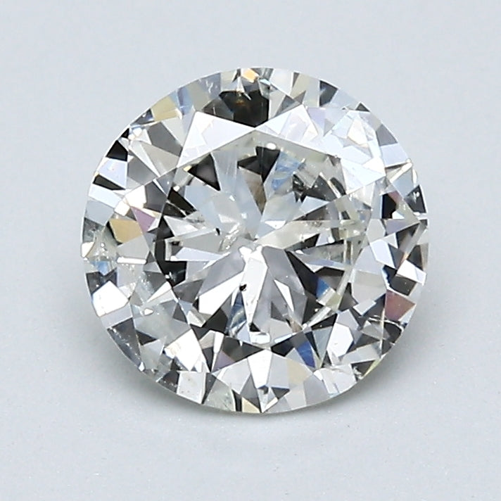 1.11 Carat Round Brilliant Diamond Natural J-I2 Loose GIA Certified, natural diamonds, precious stones, engagement diamonds