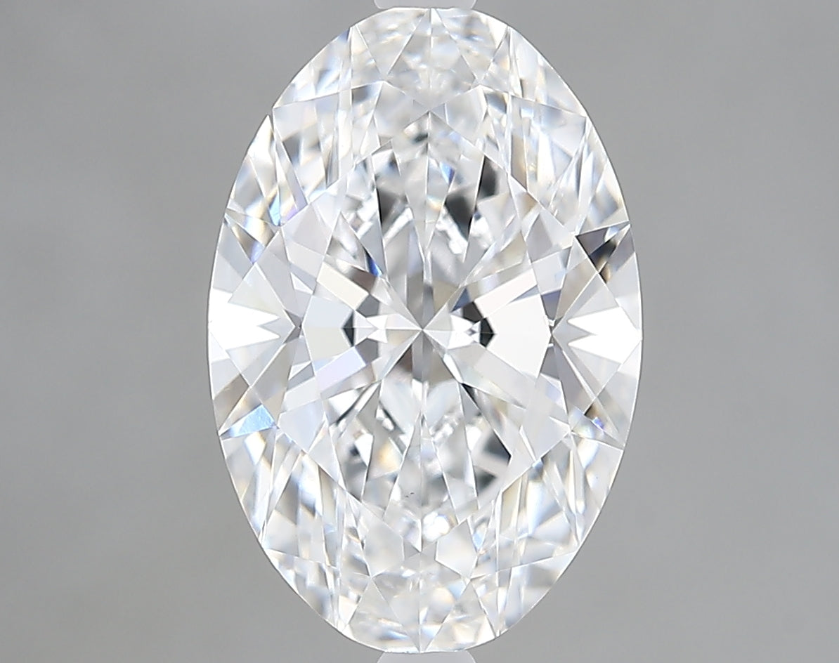 Lab-Grown 2.78 Carat Oval Shape Diamond color E Clarity VVS2 With GIA Certificate, precious stones, engagement diamonds