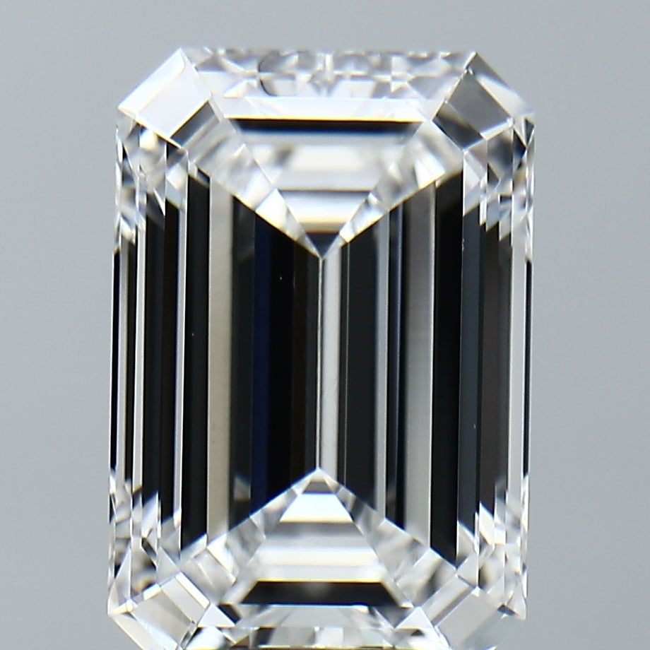 Lab-Grown 6.35 Carat Emerald Cut Diamond color E Clarity VVS2, precious stones, engagement diamonds