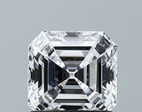 Lab-Grown 1.20 Carat Asscher Cut Diamond color D Clarity VS1 With GIA Certificate, precious stones, engagement diamonds