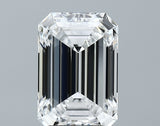 Lab-Grown 3.55 Carat Emerald Cut Diamond color E Clarity VVS2 With GIA Certificate, precious stones, engagement diamonds