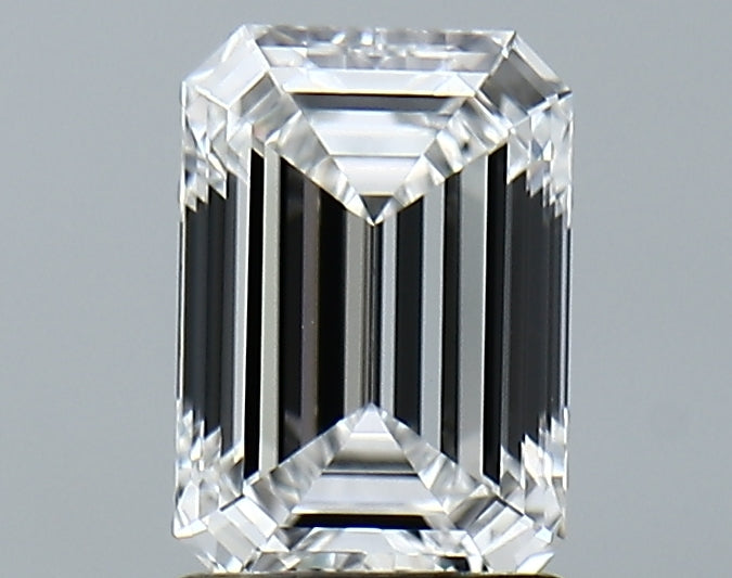Lab-Grown 1.39 Carat Emerald Cut Diamond color E Clarity VVS2 With GIA Certificate, precious stones, engagement diamonds
