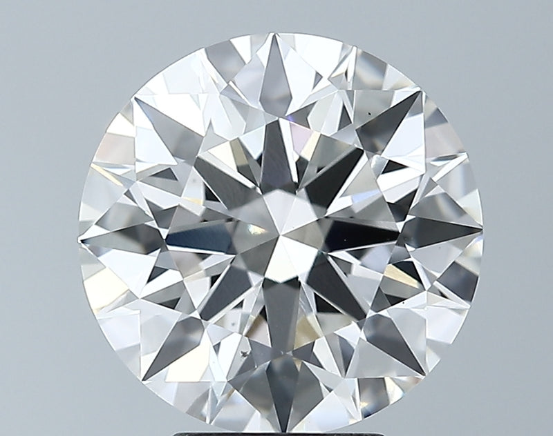 Lab-Grown 4.23 Carat Round Brilliant Diamond color G Clarity VS2 With GIA Certificate, precious stones, engagement diamonds