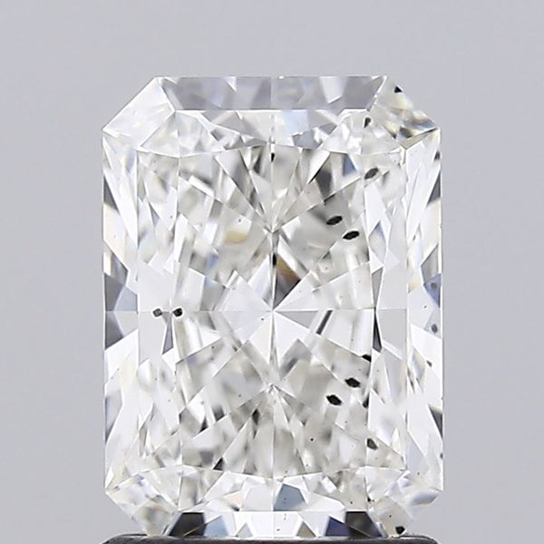 Lab-Grown 1.55 Carat Radiant Cut Diamond color G Clarity SI2 With GIA Certificate, precious stones, engagement diamonds