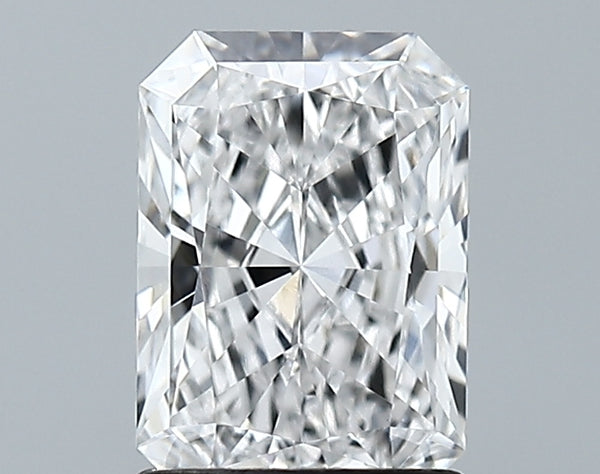 Lab-Grown 1.53 Carat Radiant Cut Diamond color D Clarity VVS2, precious stones, engagement diamonds