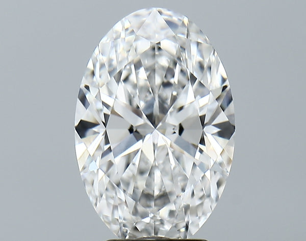 Lab-Grown 3.58 Carat Oval Shape Diamond color E Clarity VVS2 With GIA Certificate, precious stones, engagement diamonds