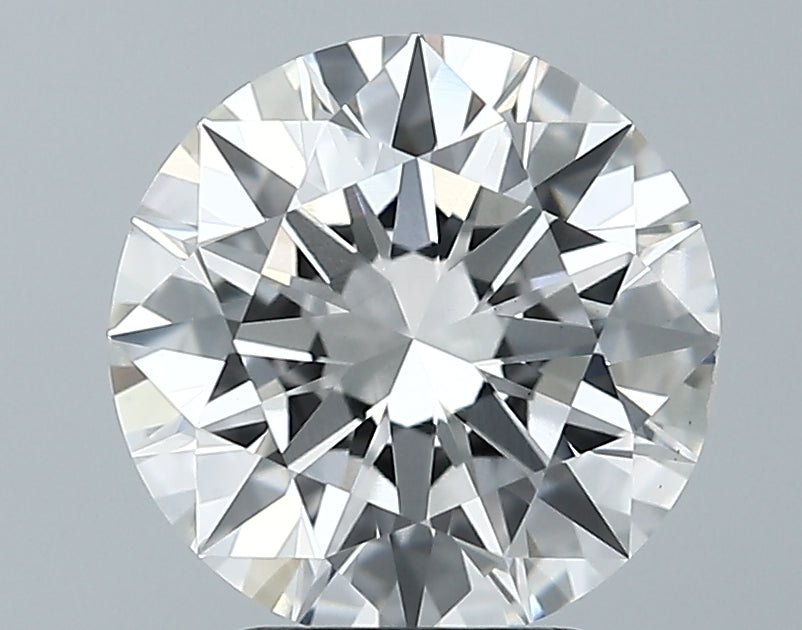 Lab-Grown 3.01 Carat Round Brilliant Diamond color F Clarity VS2 With GIA Certificate, precious stones, engagement diamonds
