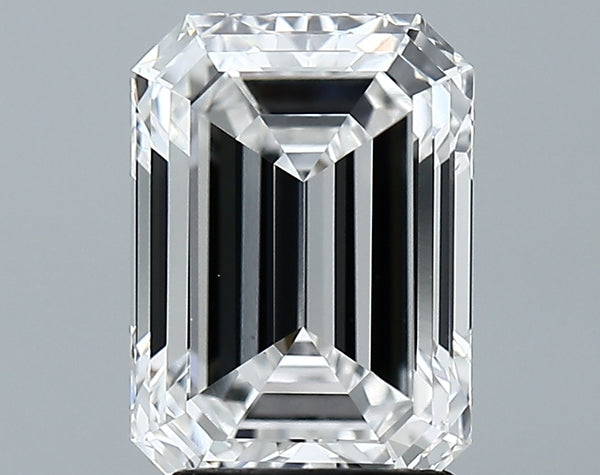 Lab-Grown 3.09 Carat Emerald Cut Diamond color E Clarity VVS2, precious stones, engagement diamonds