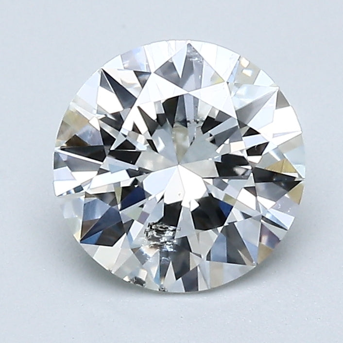 1.32 Carat Round Brilliant Natural Mined Diamond H Color I1 Clarity With GIA Certificate, natural diamonds, precious stones, engagement diamonds