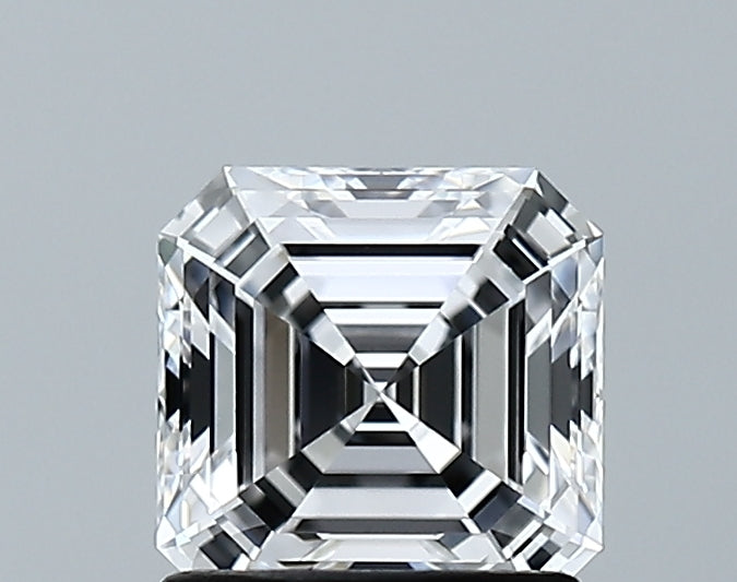 Lab-Grown 1.21 Carat Asscher Cut Diamond color D Clarity VVS2 With GIA Certificate, precious stones, engagement diamonds