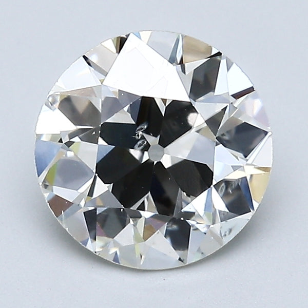 2.01 Carat Old European Cut Vintage Natural Mined Diamond J Color SI2 Clarity With GIA Certificate, natural diamonds, precious stones, engagement diamonds