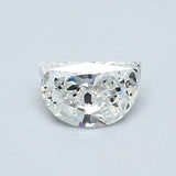 0.38 Carat Half Moon Shape Diamond color H Clarity VS1, natural diamonds, precious stones, engagement diamonds