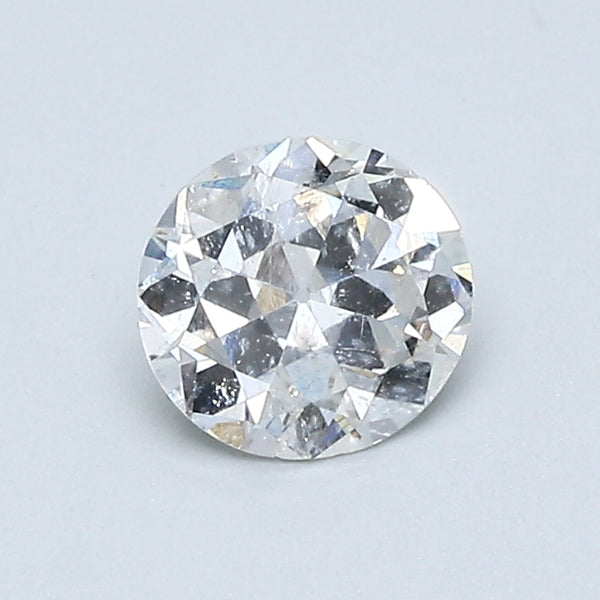 0.70 Carat Old European Cut Vintage Natural Mined Diamond E Color I2 Clarity With GIA Certificate, natural diamonds, precious stones, engagement diamonds