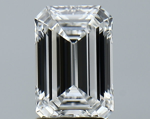 Lab-Grown 2.23 Carat Emerald Cut Diamond color E Clarity IF, precious stones, engagement diamonds