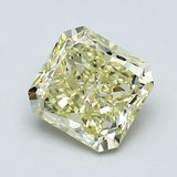 1.02 Carat Radiant Cut Diamond color Fancy Light  Yellow Clarity SI1, natural diamonds, precious stones, engagement diamonds