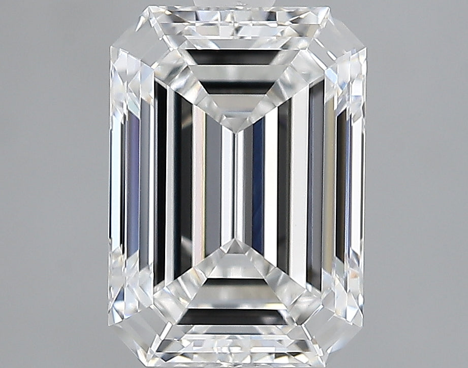 Lab-Grown 2.21 Carat Emerald Cut Diamond color E Clarity VVS2, precious stones, engagement diamonds