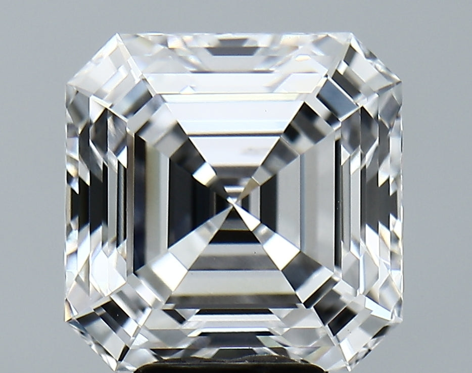 Lab-Grown 5.70 Carat Asscher Cut Diamond color E Clarity VS1 With GIA Certificate, precious stones, engagement diamonds