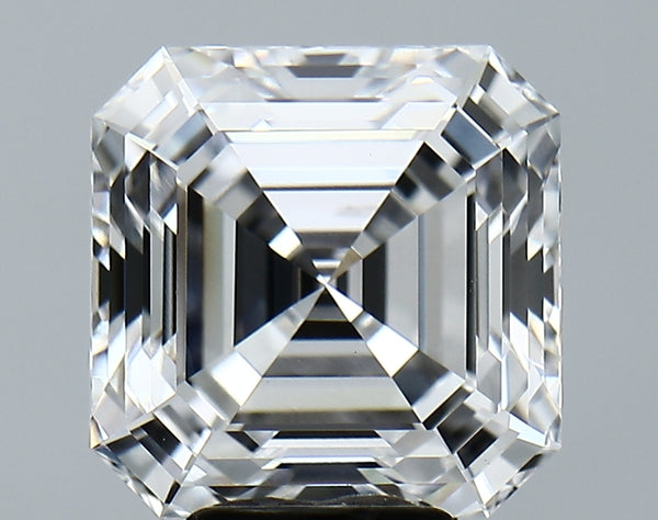 Lab-Grown 5.70 Carat Asscher Cut Diamond color E Clarity VS1 With GIA Certificate, precious stones, engagement diamonds