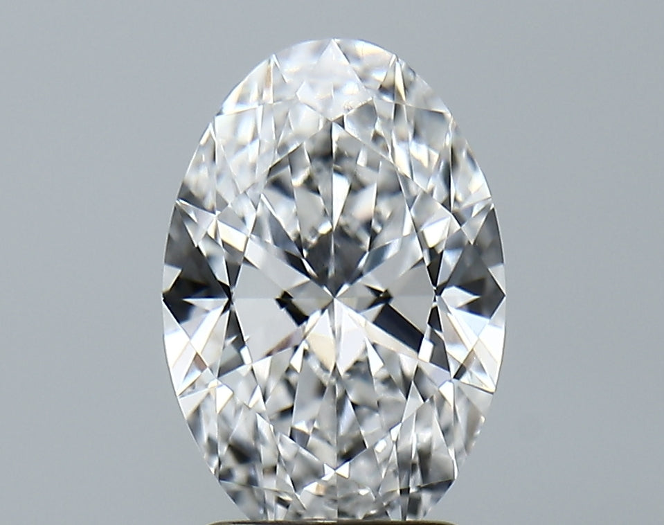 Lab-Grown 2.29 Carat Oval Shape Diamond color E Clarity VVS2 With GIA Certificate, precious stones, engagement diamonds