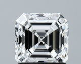 Lab-Grown 1.46 Carat Asscher Cut Diamond color D Clarity VS1 With GIA Certificate, precious stones, engagement diamonds