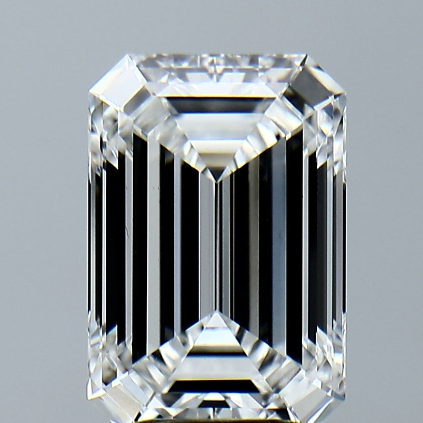 Lab-Grown 4.06 Carat Emerald Cut Diamond color E Clarity VS1, precious stones, engagement diamonds