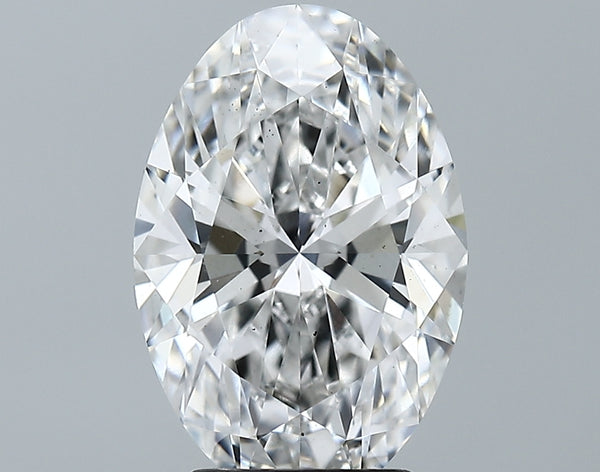 Lab-Grown 3.67 Carat Oval Shape Diamond color E Clarity VS2 With GIA Certificate, precious stones, engagement diamonds