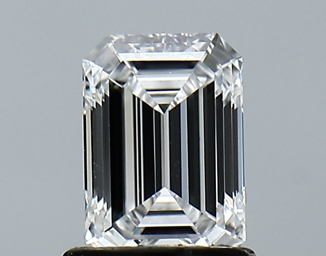 Lab-Grown 1.02 Carat Emerald Cut Diamond color D Clarity VS1, precious stones, engagement diamonds