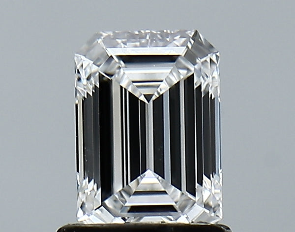 Lab-Grown 1.02 Carat Emerald Cut Diamond color D Clarity VS1, precious stones, engagement diamonds