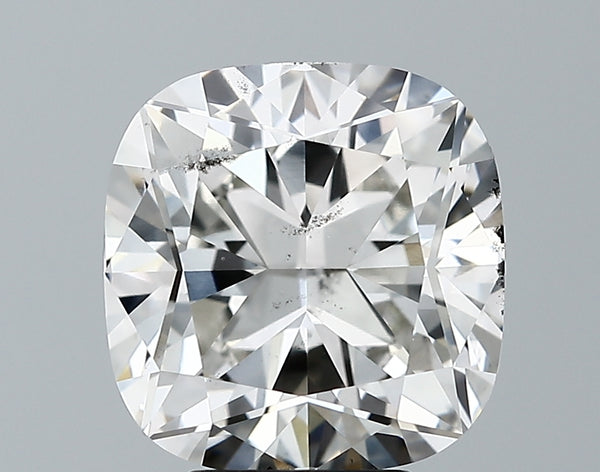 Lab-Grown 4.52 Carat Cushion Modified Brilliant Cut Diamond color I Clarity SI1 With GIA Certificate, precious stones, engagement diamonds