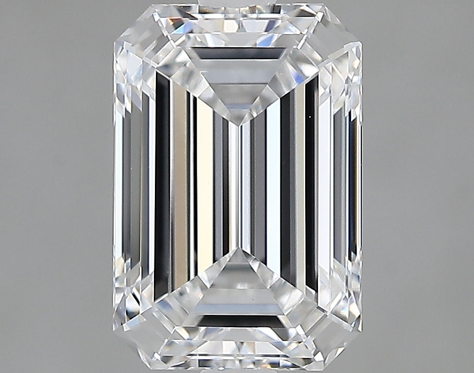 Lab-Grown 2.14 Carat Emerald Cut Diamond color E Clarity VVS2 With GIA Certificate, precious stones, engagement diamonds