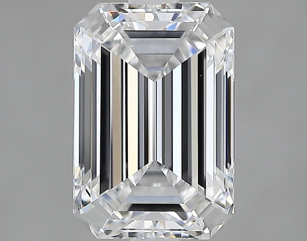 Lab-Grown 2.14 Carat Emerald Cut Diamond color E Clarity VVS2 With GIA Certificate, precious stones, engagement diamonds